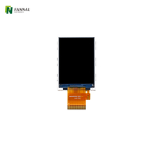 2.4 インチ TFT ディスプレイ 550Typ 輝度 MCU/RGB 24 ビット インターフェイス